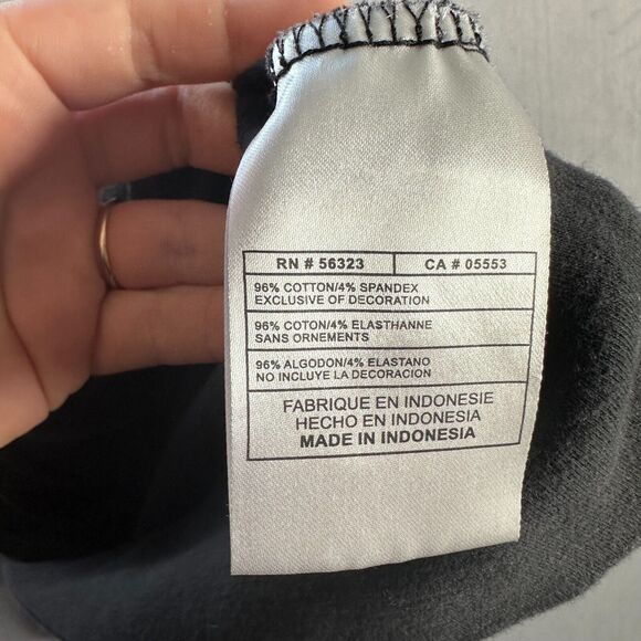 Nike Jacket Girls‎ Large (12-14) Black Left Swoosh Y2K Pocket Athleisure Hooded - Picture 8 of 9